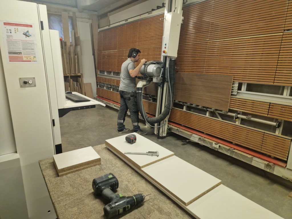 Fabrication sur mesure dans l'atelier Atelier Diot à Alfortville